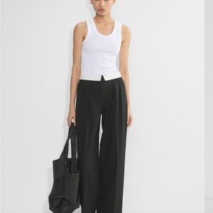 Babaton Black Wide Leg Women's Pants